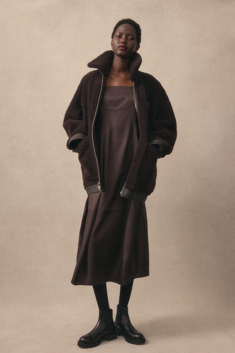 Theory Transforms Its Signature Silhouettes for Fall 2025 winter collection new york city nyc nyfw fashion week 