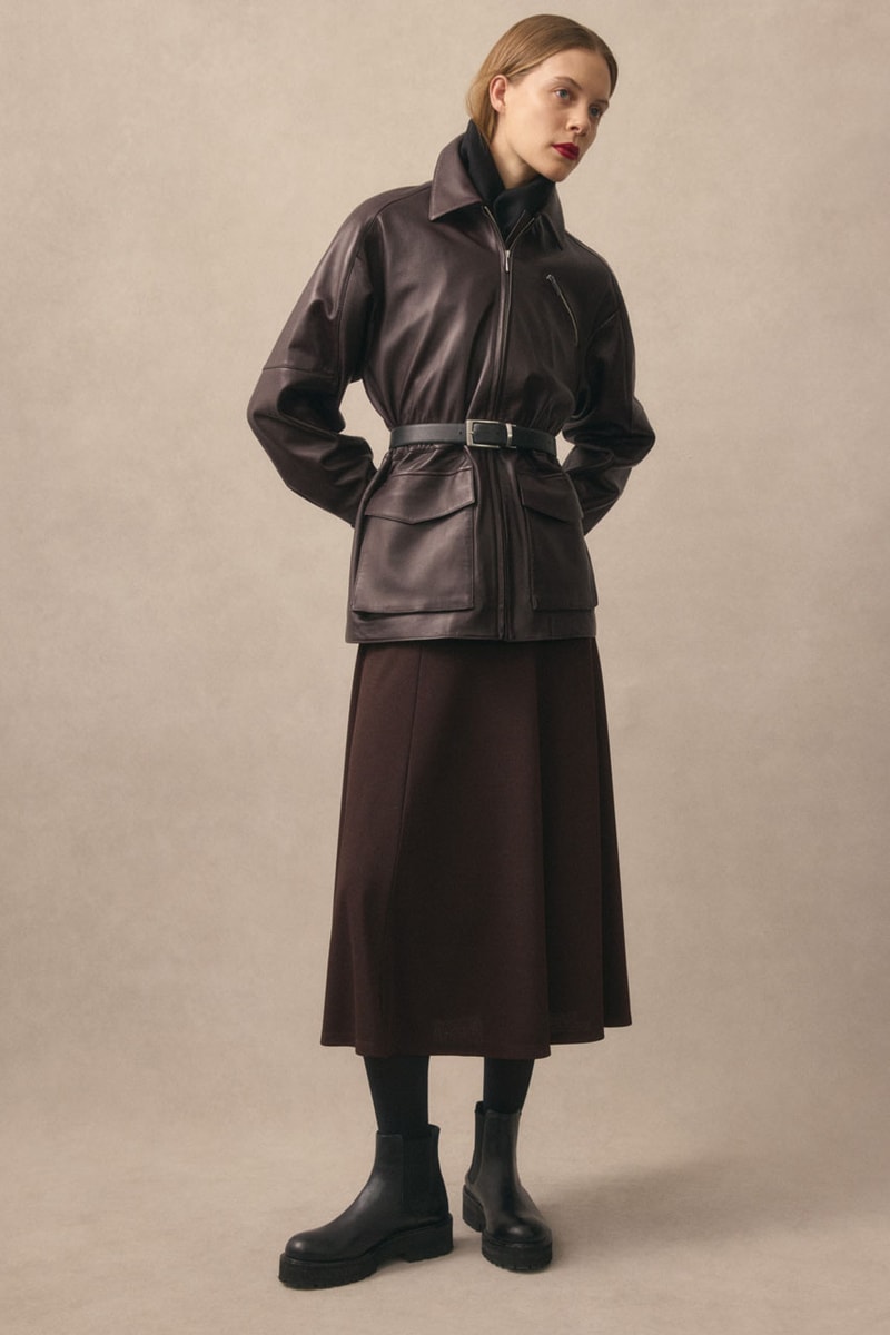 Theory Transforms Its Signature Silhouettes for Fall 2025 winter collection new york city nyc nyfw fashion week 
