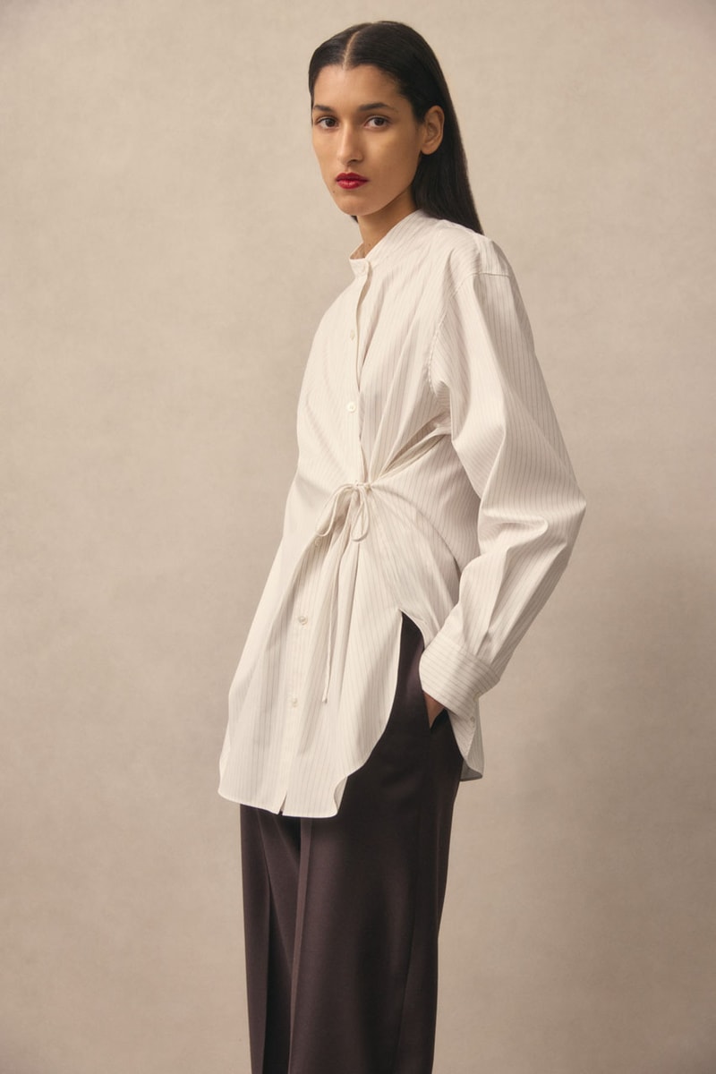 Theory Transforms Its Signature Silhouettes for Fall 2025 winter collection new york city nyc nyfw fashion week 