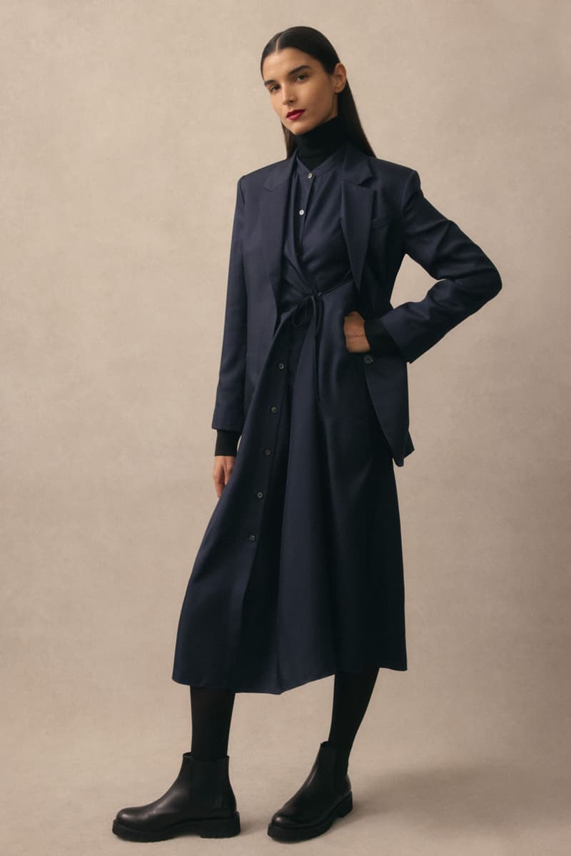 Theory Transforms Its Signature Silhouettes for Fall 2025 winter collection new york city nyc nyfw fashion week