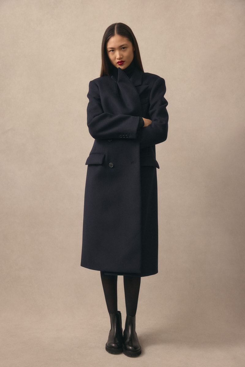Theory Transforms Its Signature Silhouettes for Fall 2025 winter collection new york city nyc nyfw fashion week 