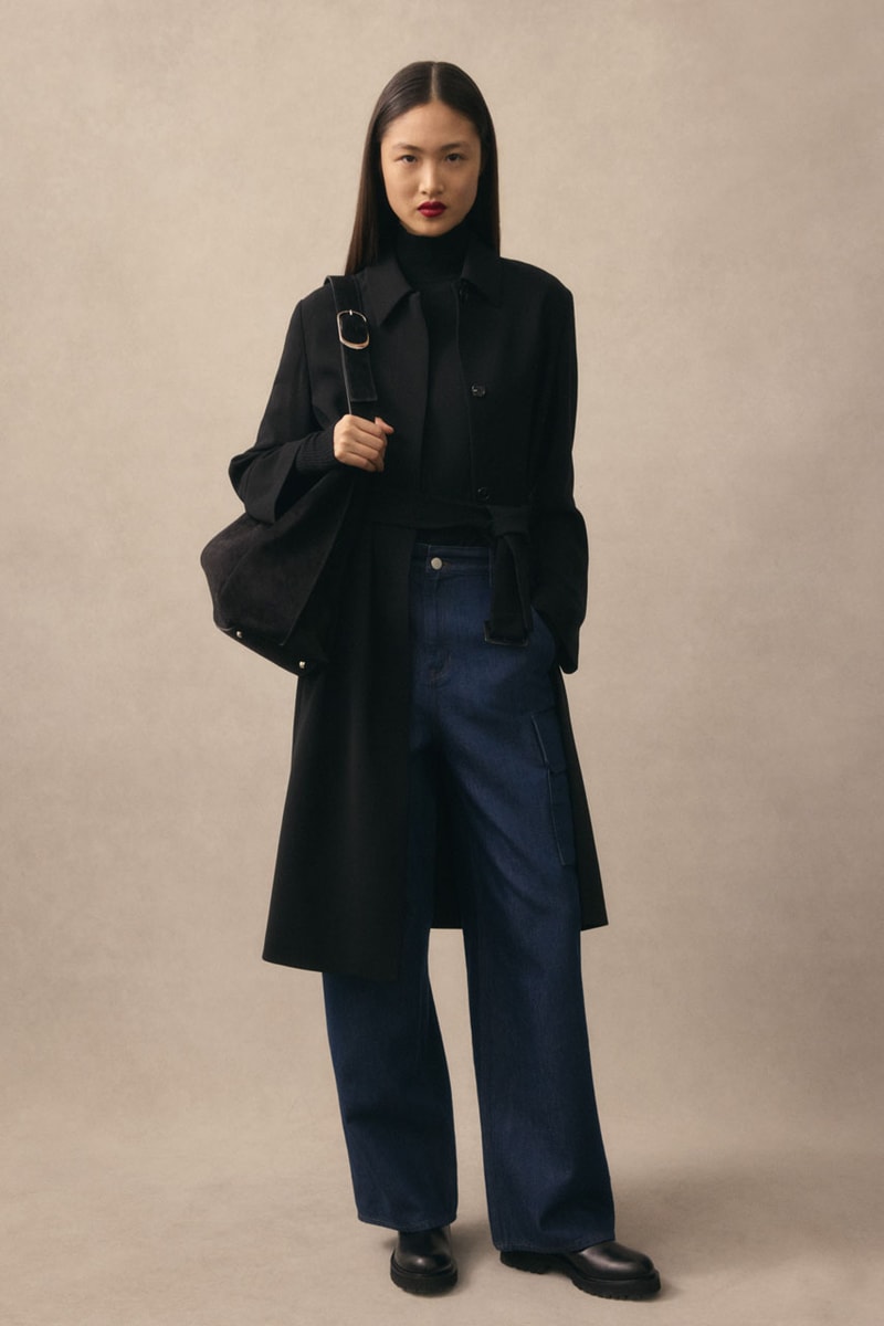 Theory Transforms Its Signature Silhouettes for Fall 2025 winter collection new york city nyc nyfw fashion week 