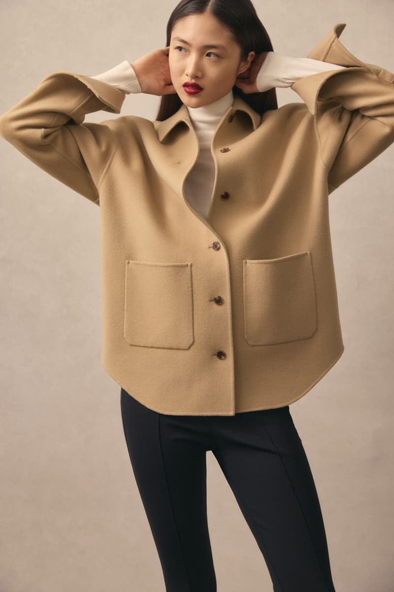 Theory Transforms Its Signature Silhouettes for Fall 2025 winter collection new york city nyc nyfw fashion week