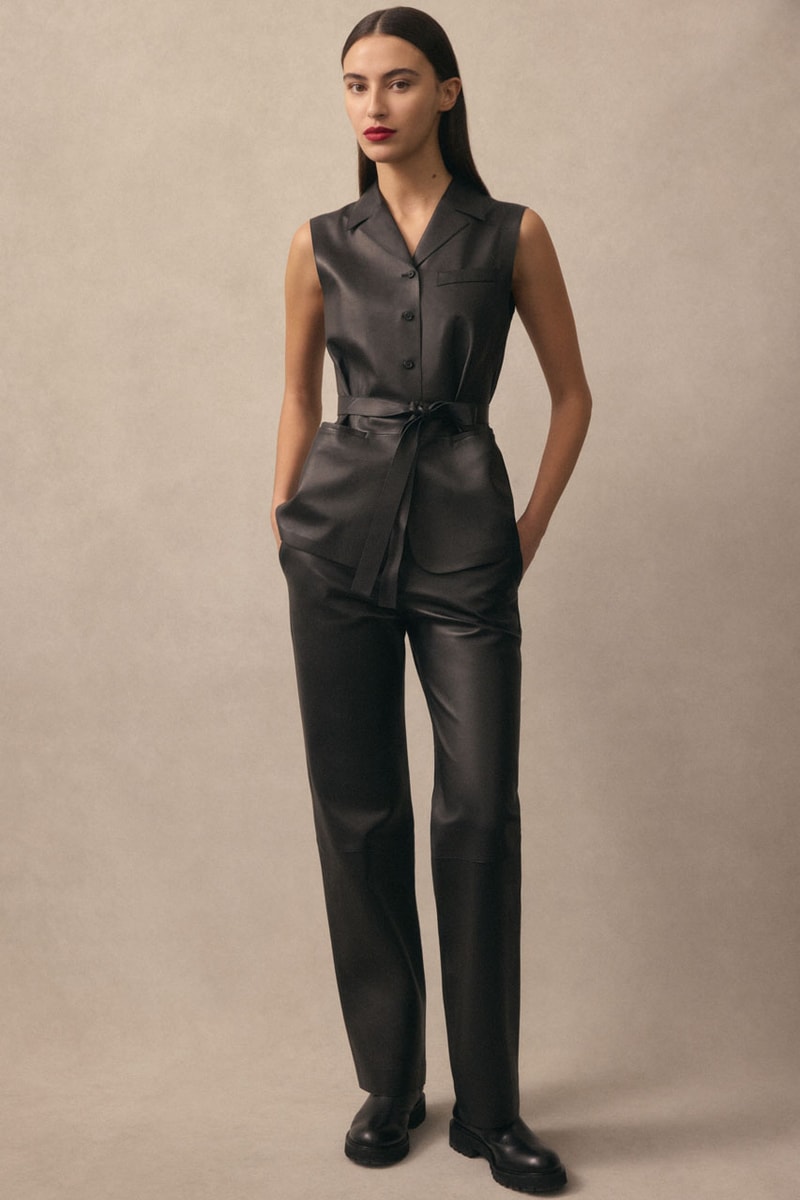 Theory Transforms Its Signature Silhouettes for Fall 2025 winter collection new york city nyc nyfw fashion week 