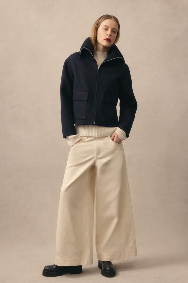 Theory Transforms Its Signature Silhouettes for Fall 2025 winter collection new york city nyc nyfw fashion week