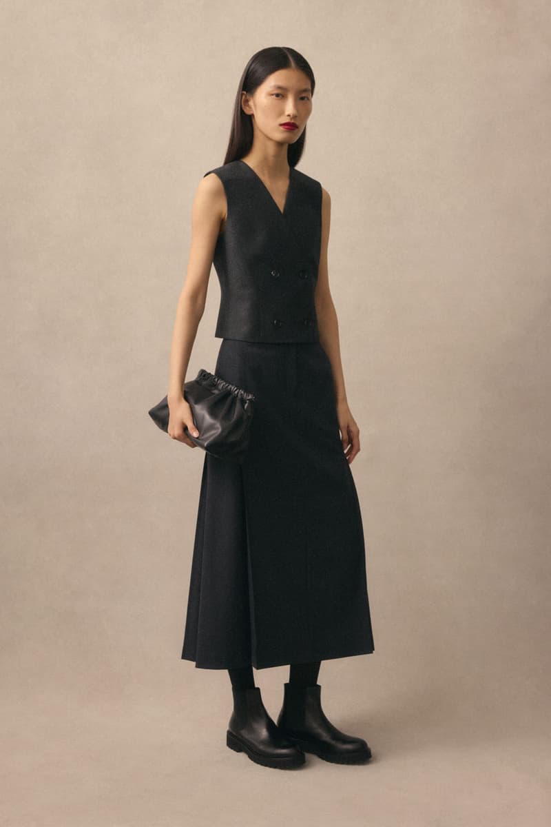 Theory Transforms Its Signature Silhouettes for Fall 2025 winter collection new york city nyc nyfw fashion week