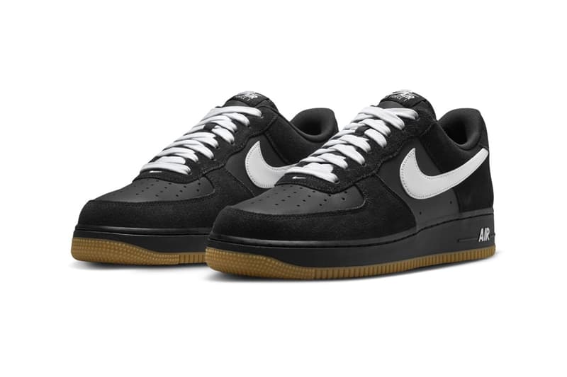 Nike Air Force 1 SK8 Black Gum IB6388-001 Release Info