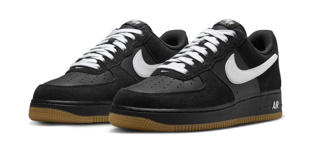 Nike Drops The Air Force 1 SK8 in "Black/Gum"