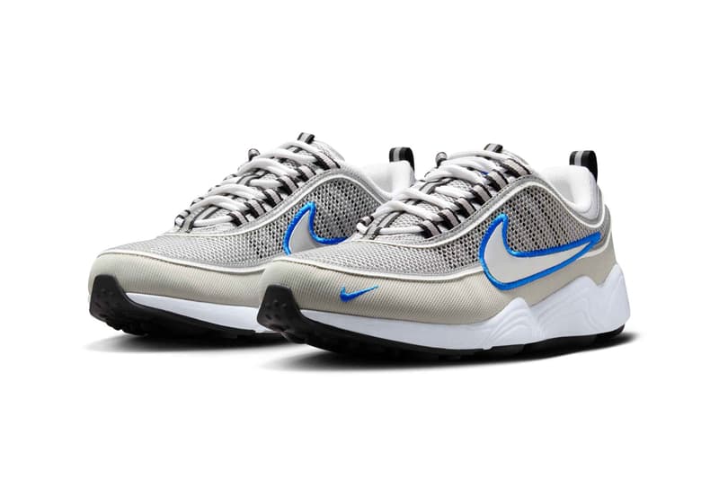 Nike Air Zoom Spiridon OG “Metallic Silver” HF9117-003 Release Info Swoosh