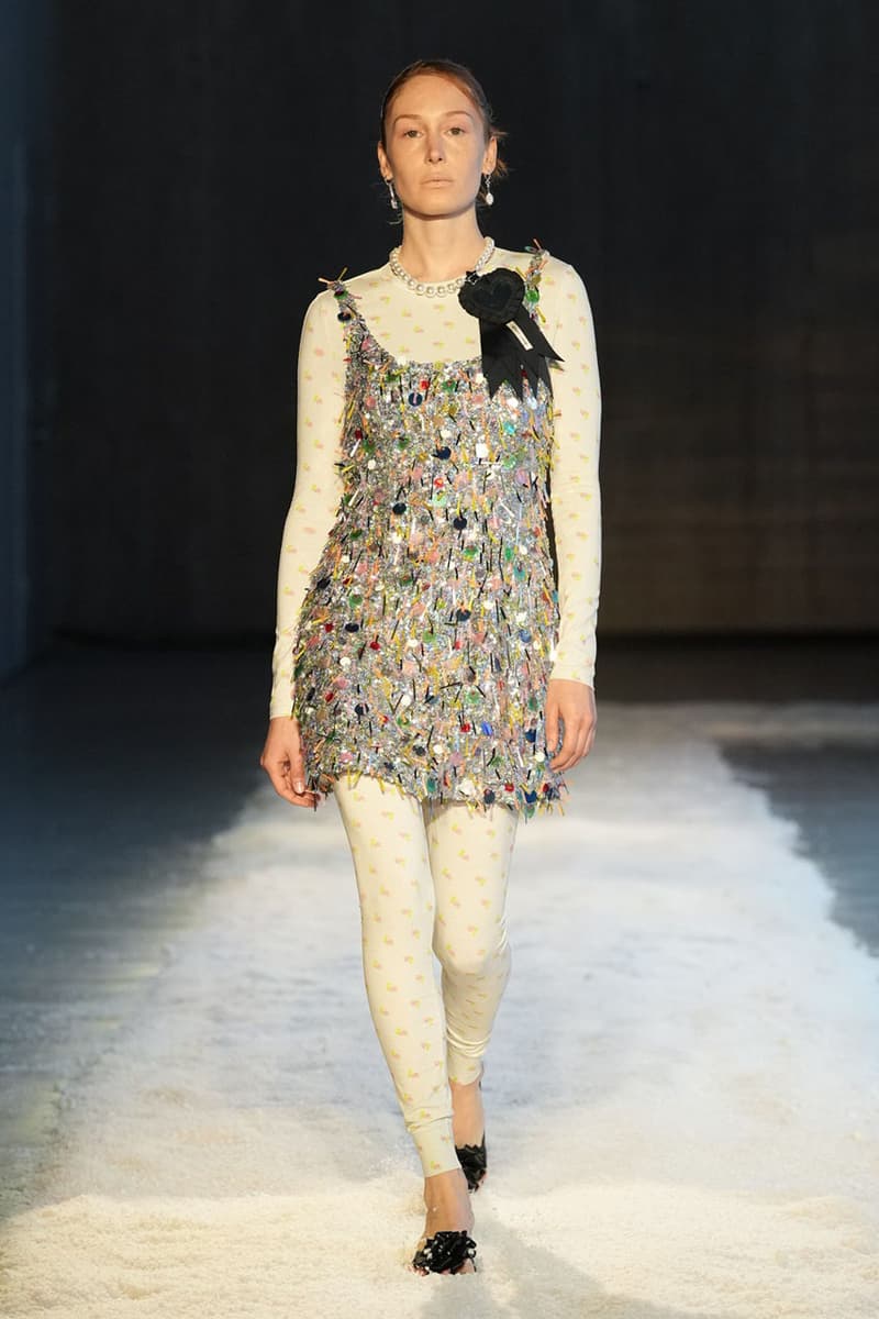 Sandy Liang Fall 2025 Is a Childhood Dream collection new york fashion week nyfw fall winter 2025 girl nyc runway images designer bow pink