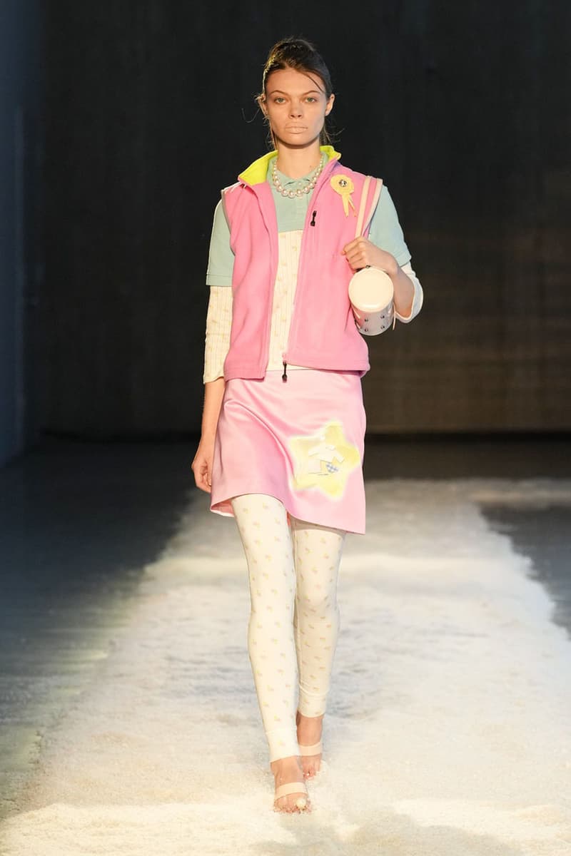 Sandy Liang Fall 2025 Is a Childhood Dream collection new york fashion week nyfw fall winter 2025 girl nyc runway images designer bow pink