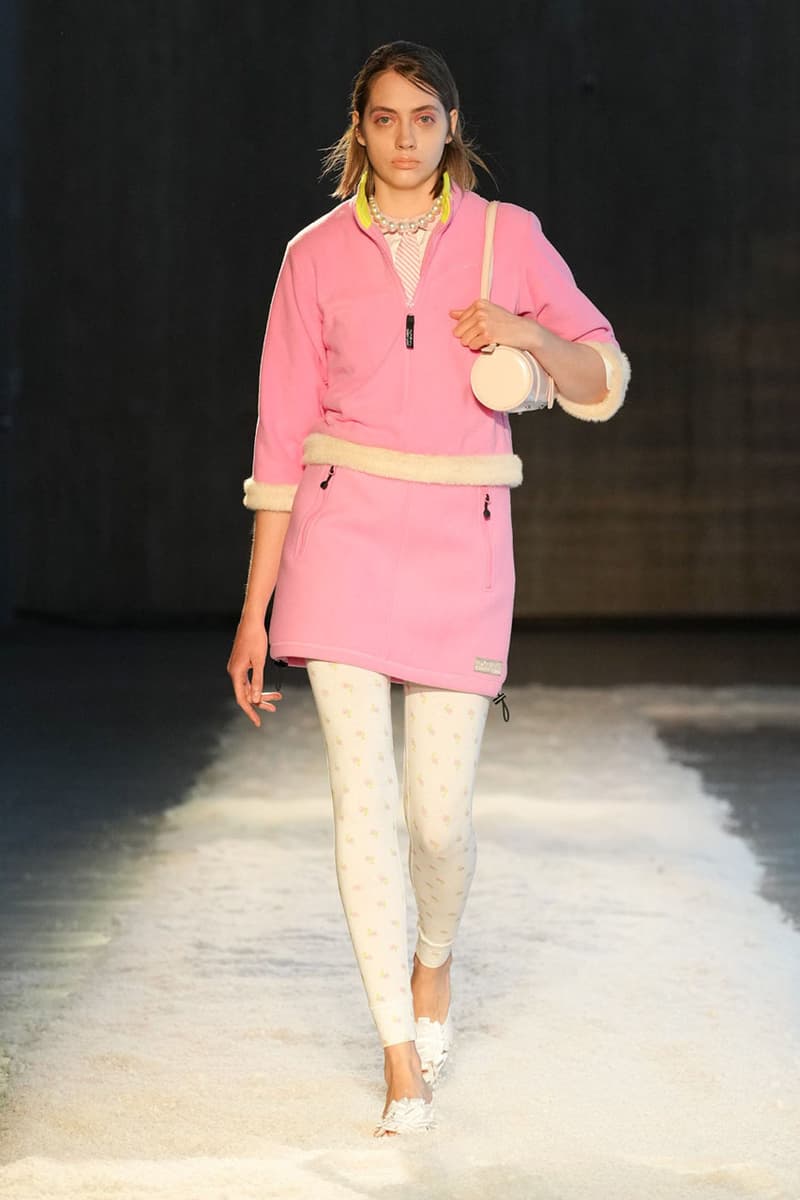 Sandy Liang Fall 2025 Is a Childhood Dream collection new york fashion week nyfw fall winter 2025 girl nyc runway images designer bow pink