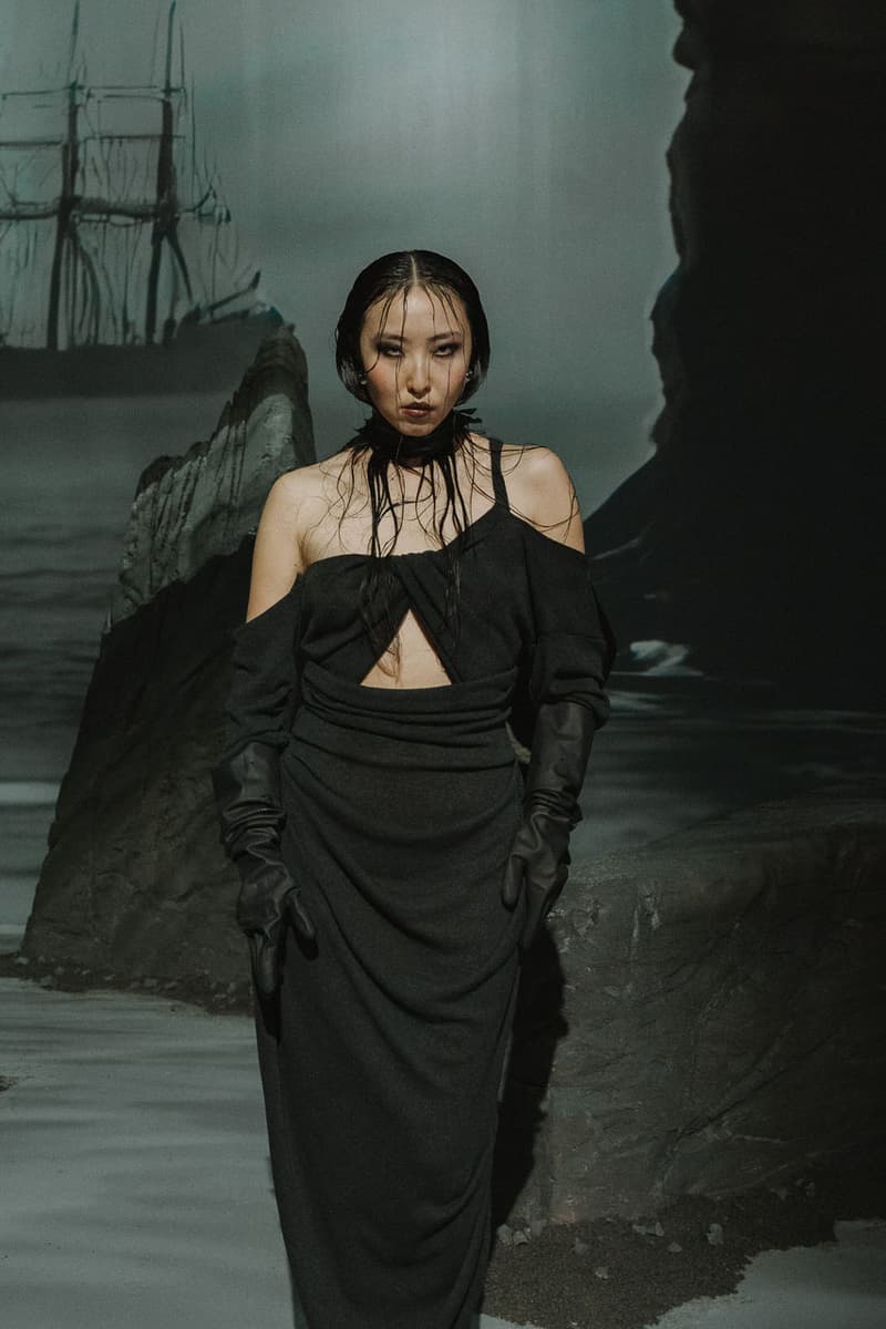 The Elena Velez Shadow Woman Sheds Her Scales for FW25 collection fashion week new york fall winter 2025 runway images show nyfw