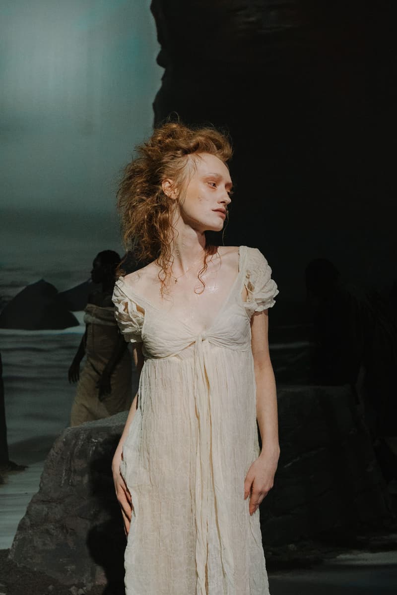The Elena Velez Shadow Woman Sheds Her Scales for FW25 collection fashion week new york fall winter 2025 runway images show nyfw