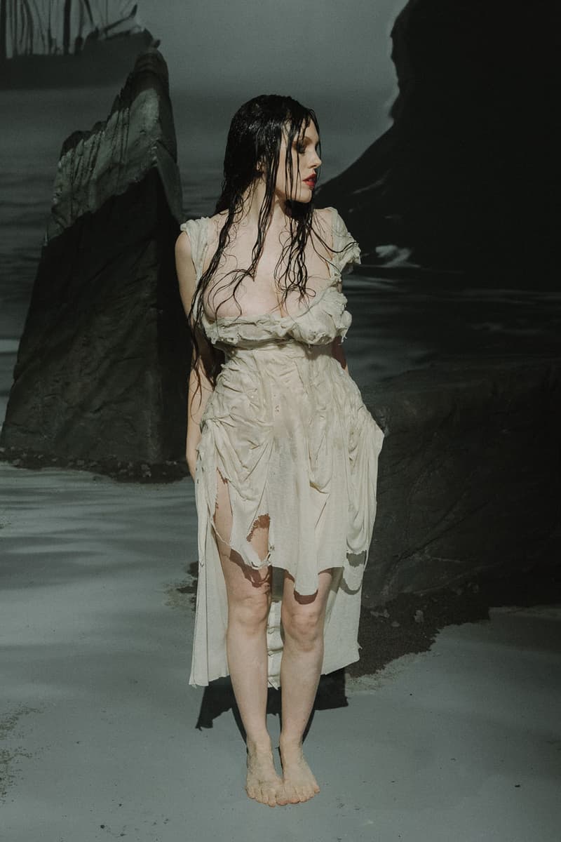 The Elena Velez Shadow Woman Sheds Her Scales for FW25 collection fashion week new york fall winter 2025 runway images show nyfw