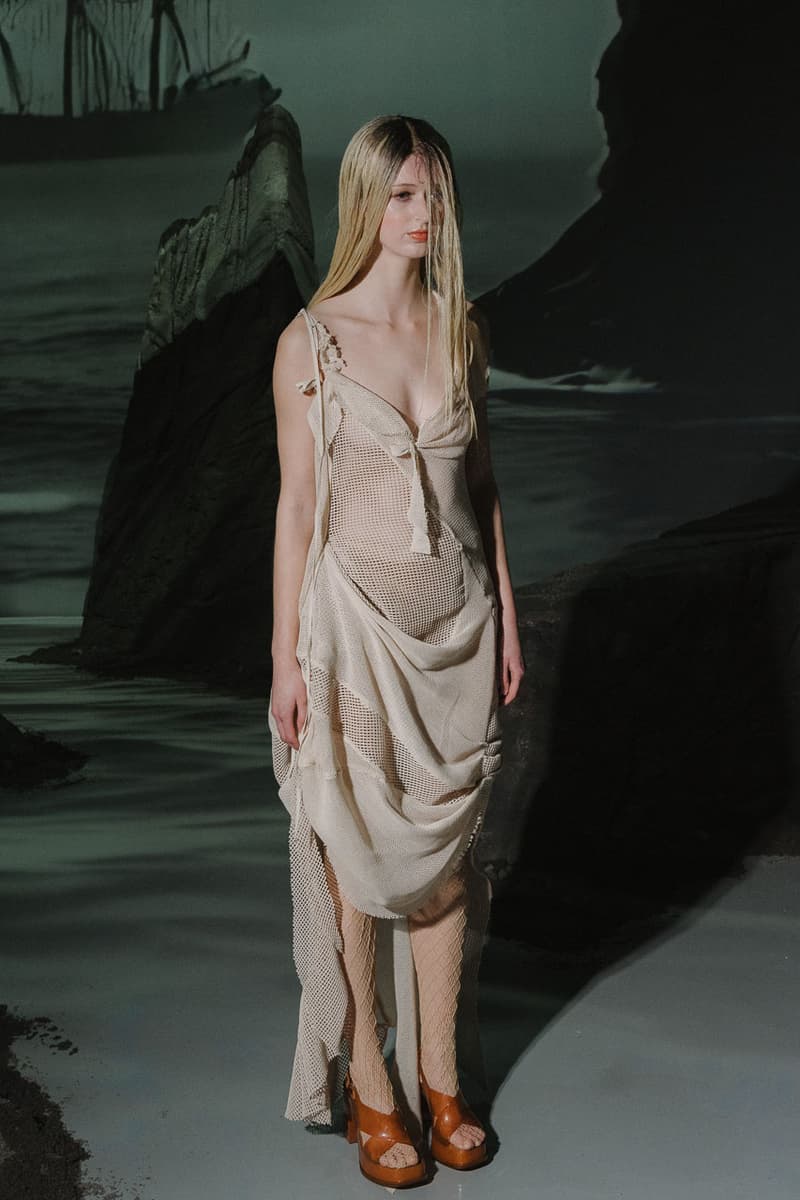 The Elena Velez Shadow Woman Sheds Her Scales for FW25 collection fashion week new york fall winter 2025 runway images show nyfw