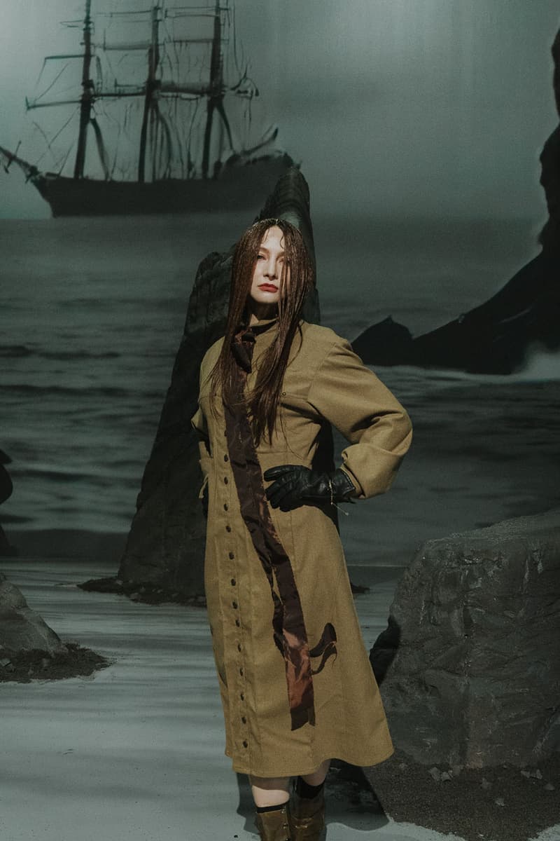 The Elena Velez Shadow Woman Sheds Her Scales for FW25 collection fashion week new york fall winter 2025 runway images show nyfw