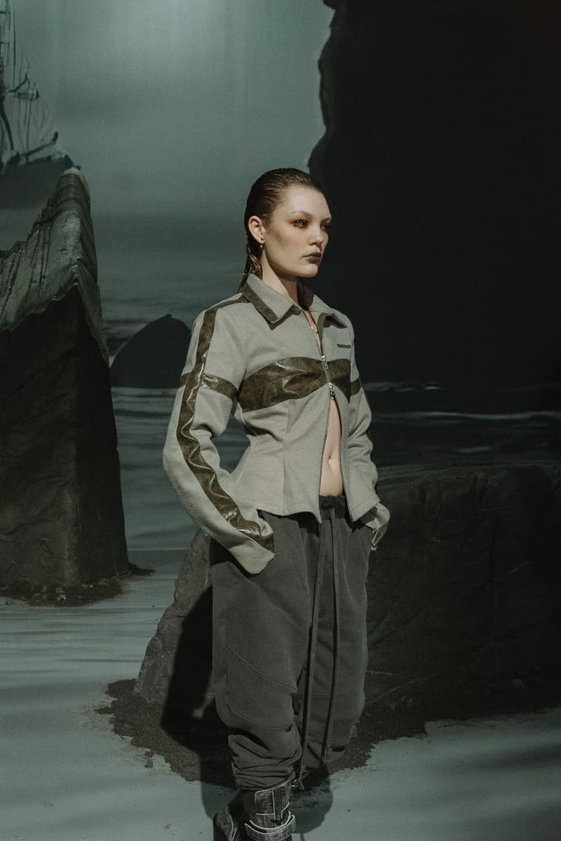 The Elena Velez Shadow Woman Sheds Her Scales for FW25 collection fashion week new york fall winter 2025 runway images show nyfw