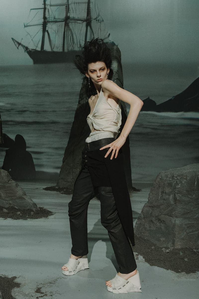 The Elena Velez Shadow Woman Sheds Her Scales for FW25 collection fashion week new york fall winter 2025 runway images show nyfw