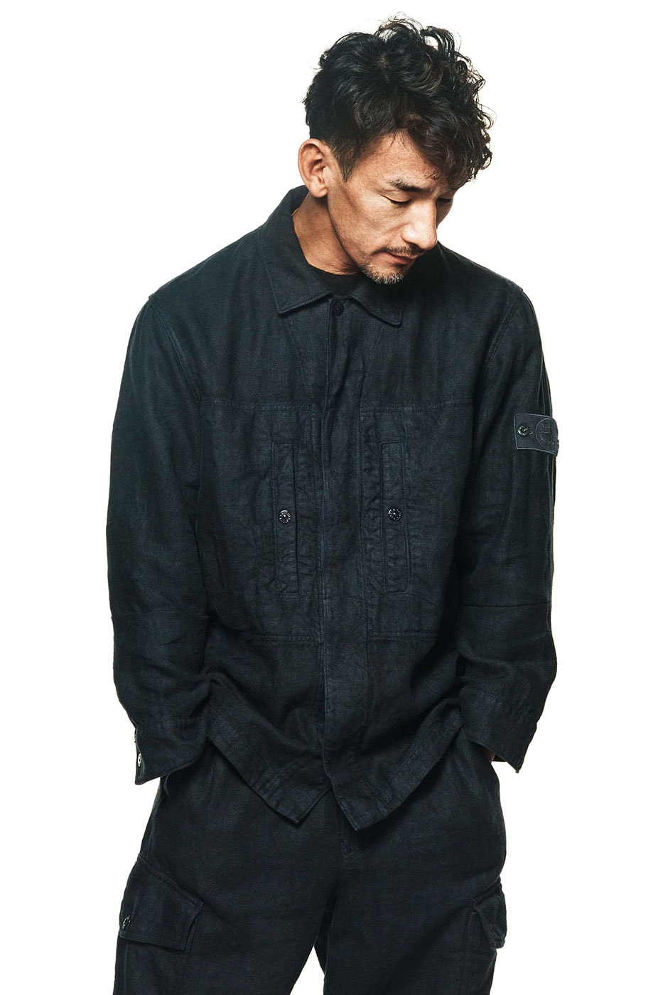 Stone Island SS25 “Ghost” Collection Garrett Wilson Ethan Ruan Hidetoshi Nakata Release Info 