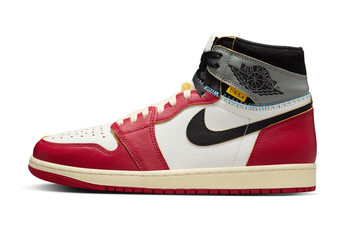 fragment design Union LA Air Jordan 1 High OG Red Royal | Hypebeast