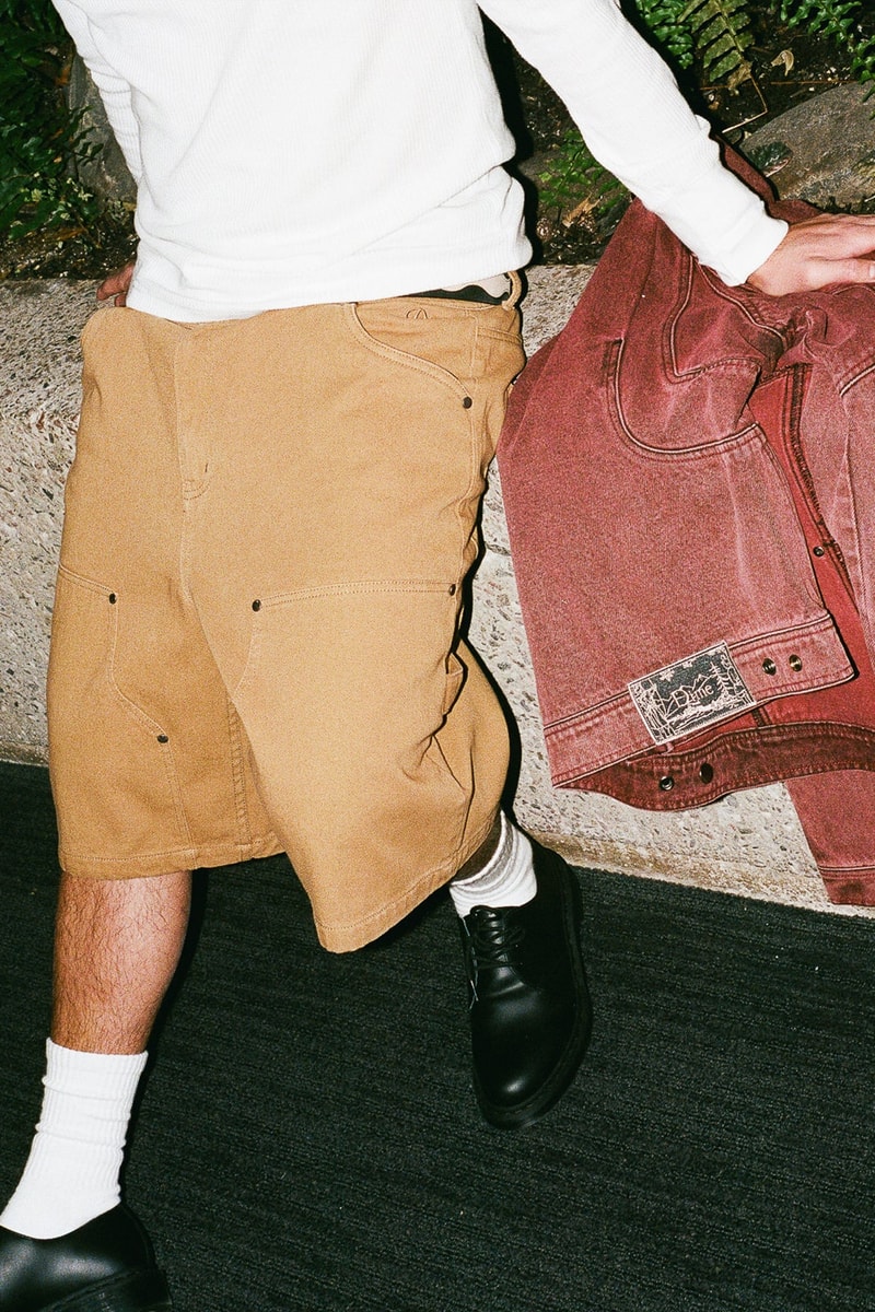 Dime Spring 2025 Delivery 1 Lookbook Release Info  Montreal based streetwear skatewear sweaters trousers
