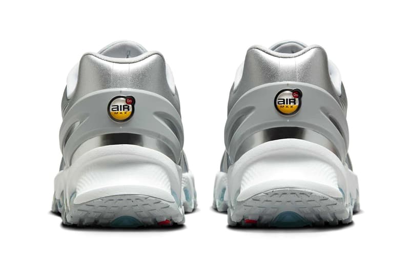 Nike Air Max DN8 “Wolf Grey/Metallic Silver” women's exclusive HF5509-001 Release Info Dynamic Air system Swoosh