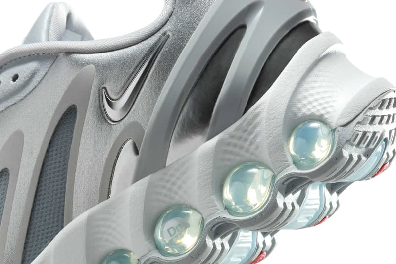 Nike Air Max DN8 “Wolf Grey/Metallic Silver” women's exclusive HF5509-001 Release Info Dynamic Air system Swoosh