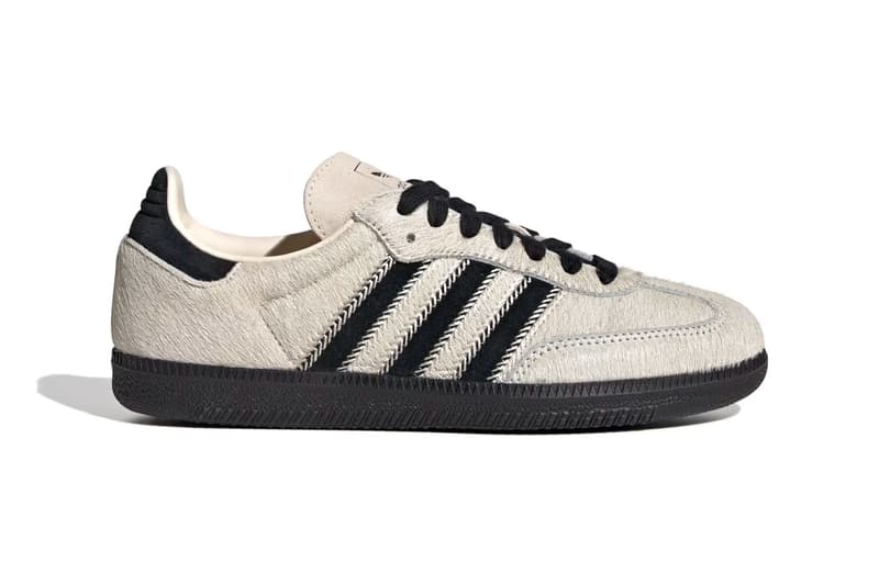 adidas Samba “Pony Hair” Pack “Wonder White/Core Black” “Maroon/Sand Strata” JP5329 JP5330 Release Info