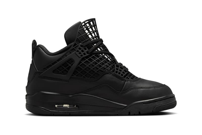 Air Jordan 4 NET Triple Black FN7251-001 Release Date info store list buying guide photos price