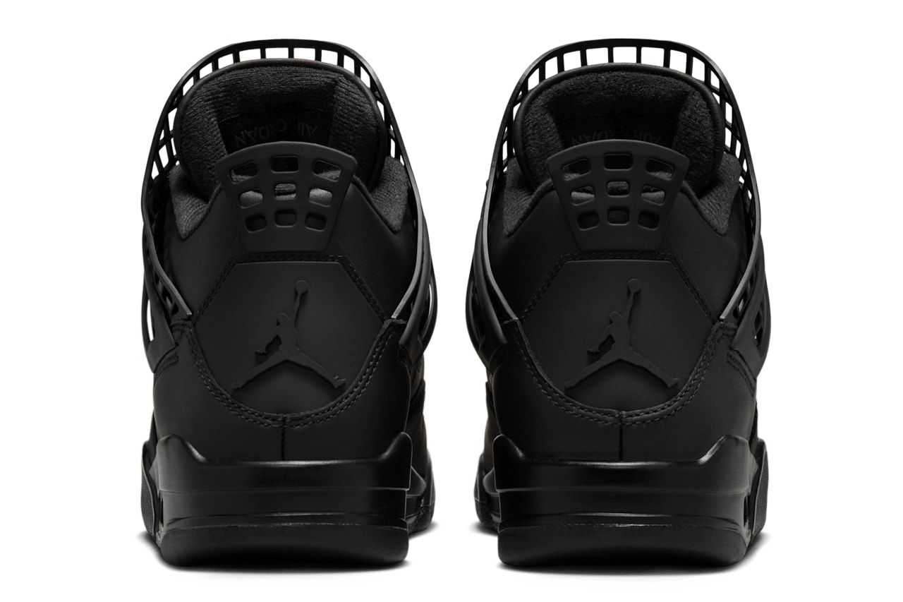 Air Jordan 4 NET Triple Black FN7251-001 Release Date info store list buying guide photos price