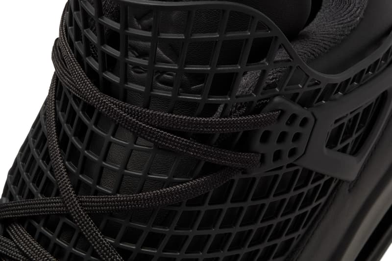 Air Jordan 4 NET Triple Black FN7251-001 Release Date info store list buying guide photos price