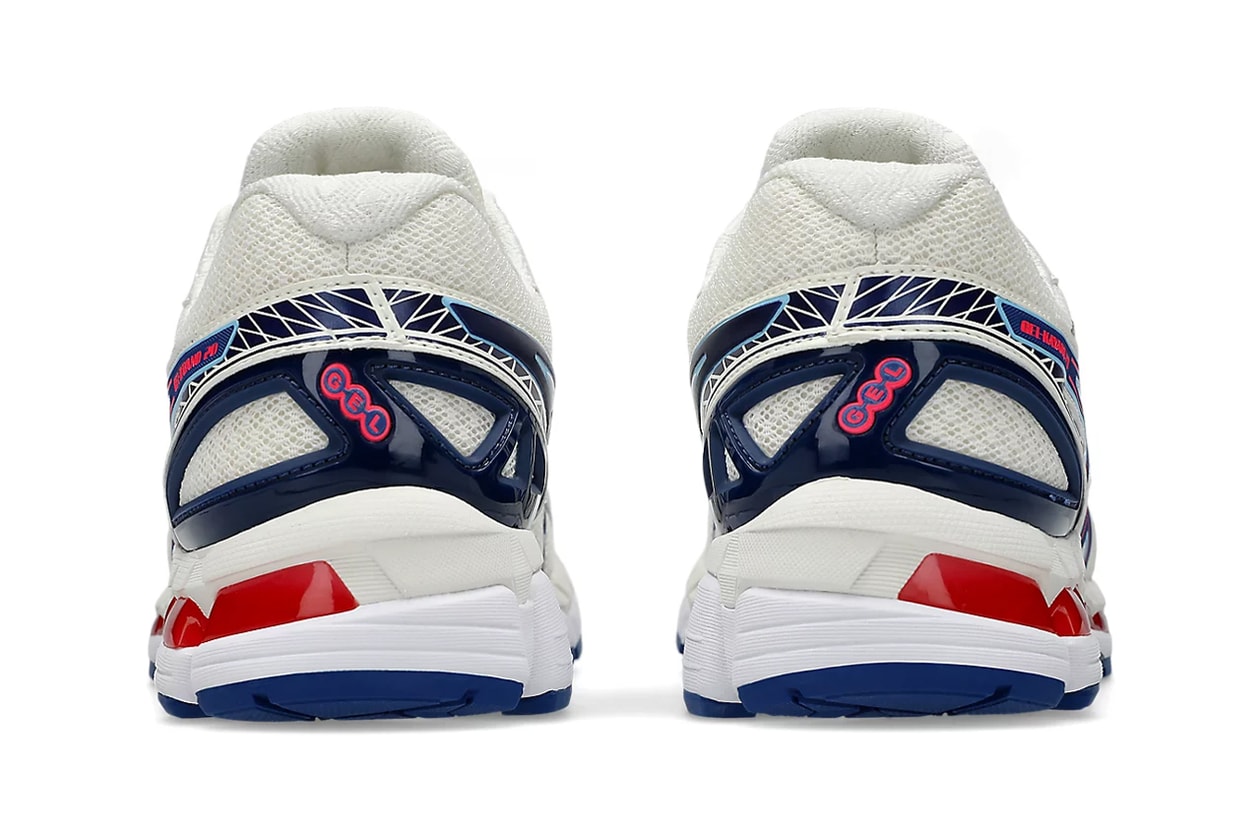 asics sportstyle gel kayano 20 cream deep marine sneakers official images photos release date price store list buying guide