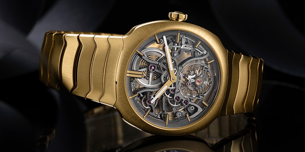 H. Moser & Cie. Unveils a Boutique-Exclusive Streamliner Tourbillon Skeleton in Yellow Gold