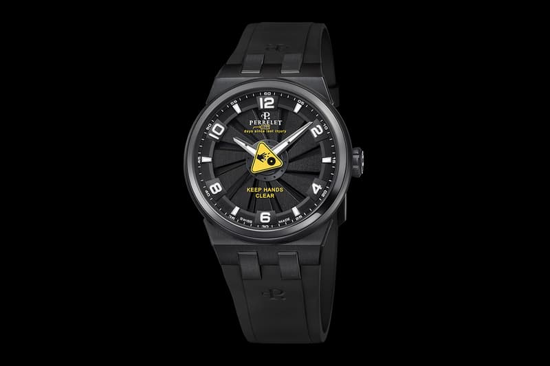 Perrelet x seconde/seconde/ Turbine Watch Collaboration Special Limited Edition safety-first Release Info