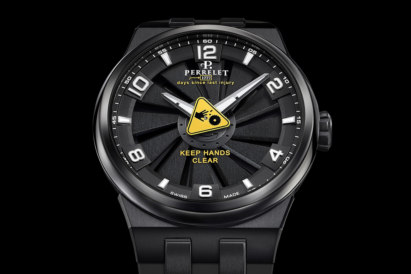 Perrelet x seconde/seconde/ Turbine Watch Collaboration Special Limited Edition safety-first Release Info