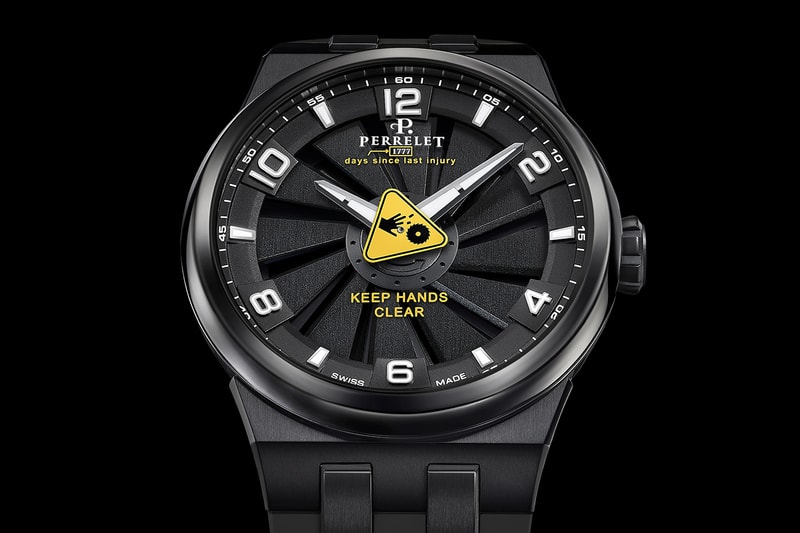 Perrelet x seconde/seconde/ Turbine Watch Collaboration Special Limited Edition safety-first Release Info