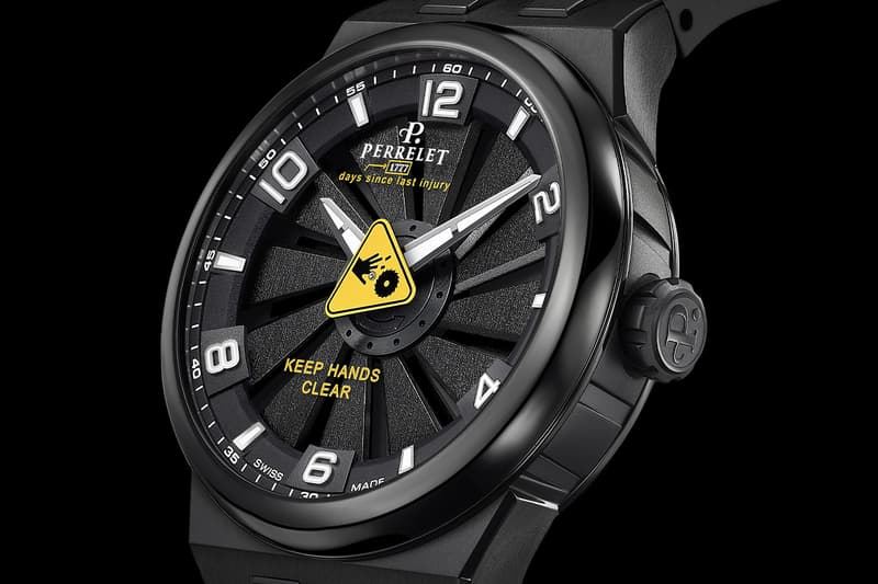 Perrelet x seconde/seconde/ Turbine Watch Collaboration Special Limited Edition safety-first Release Info