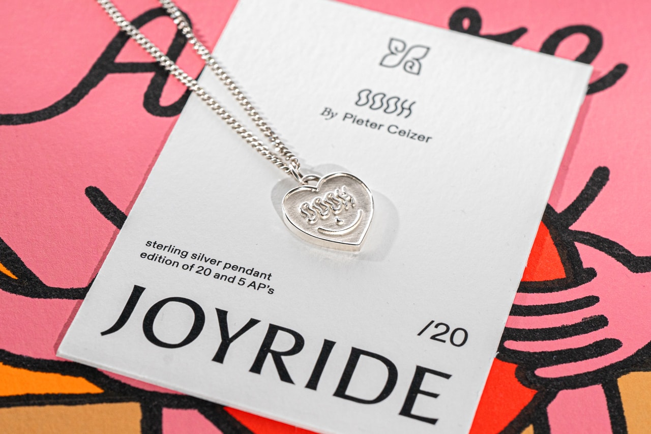 pieter ceizer case studyo joyride oooh silver pendant valentines day heart official release date info photos price store list buying guide