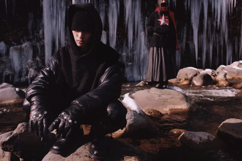 SP5DER Serves Up a Snowy SS25 Range collection spring summer 2025 lookbook winter young thug spider hoodie sweats sweatsuit graphic