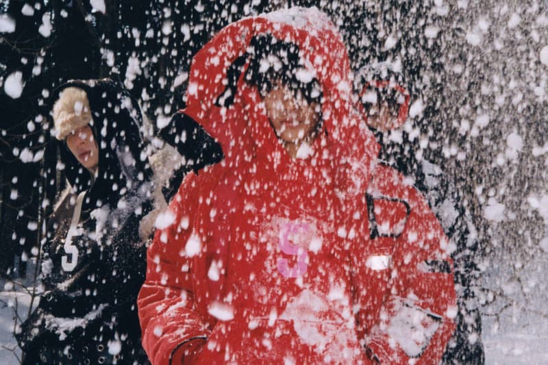 SP5DER Serves Up a Snowy SS25 Range collection spring summer 2025 lookbook winter young thug spider hoodie sweats sweatsuit graphic
