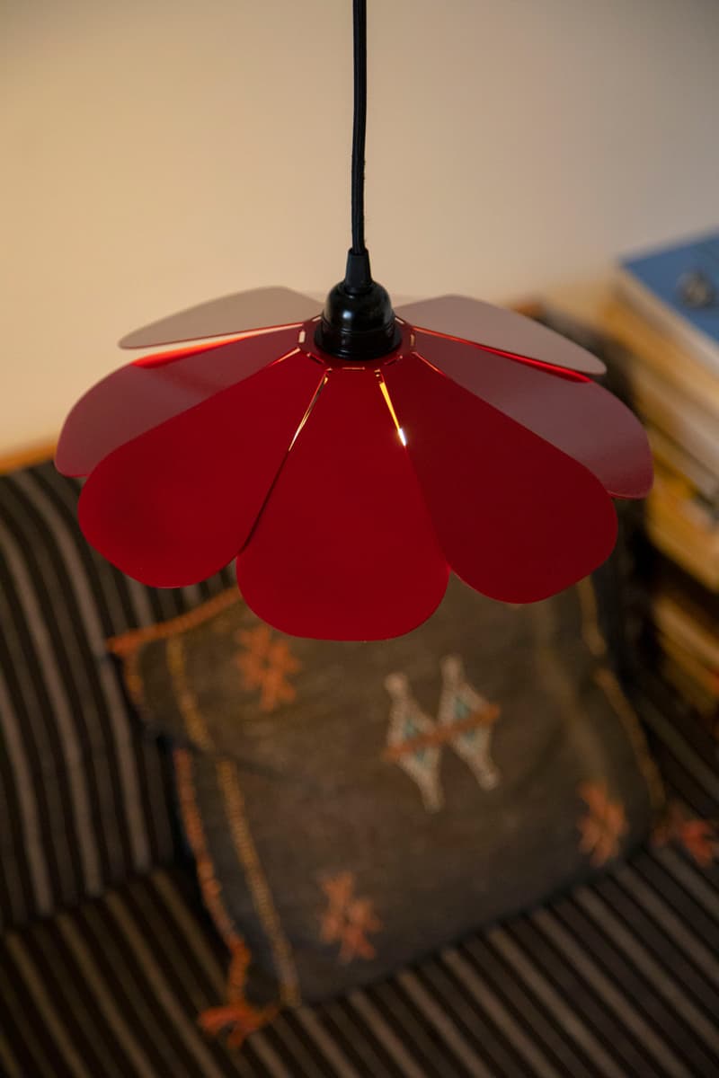 alvaro ucha rodriguez momento collection metal flower lampshade sculpture info photos release date price story