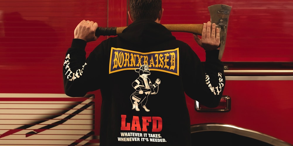 Born X Raised Links-Up With LA Fire Department Foundation for "City Above Self" Collection