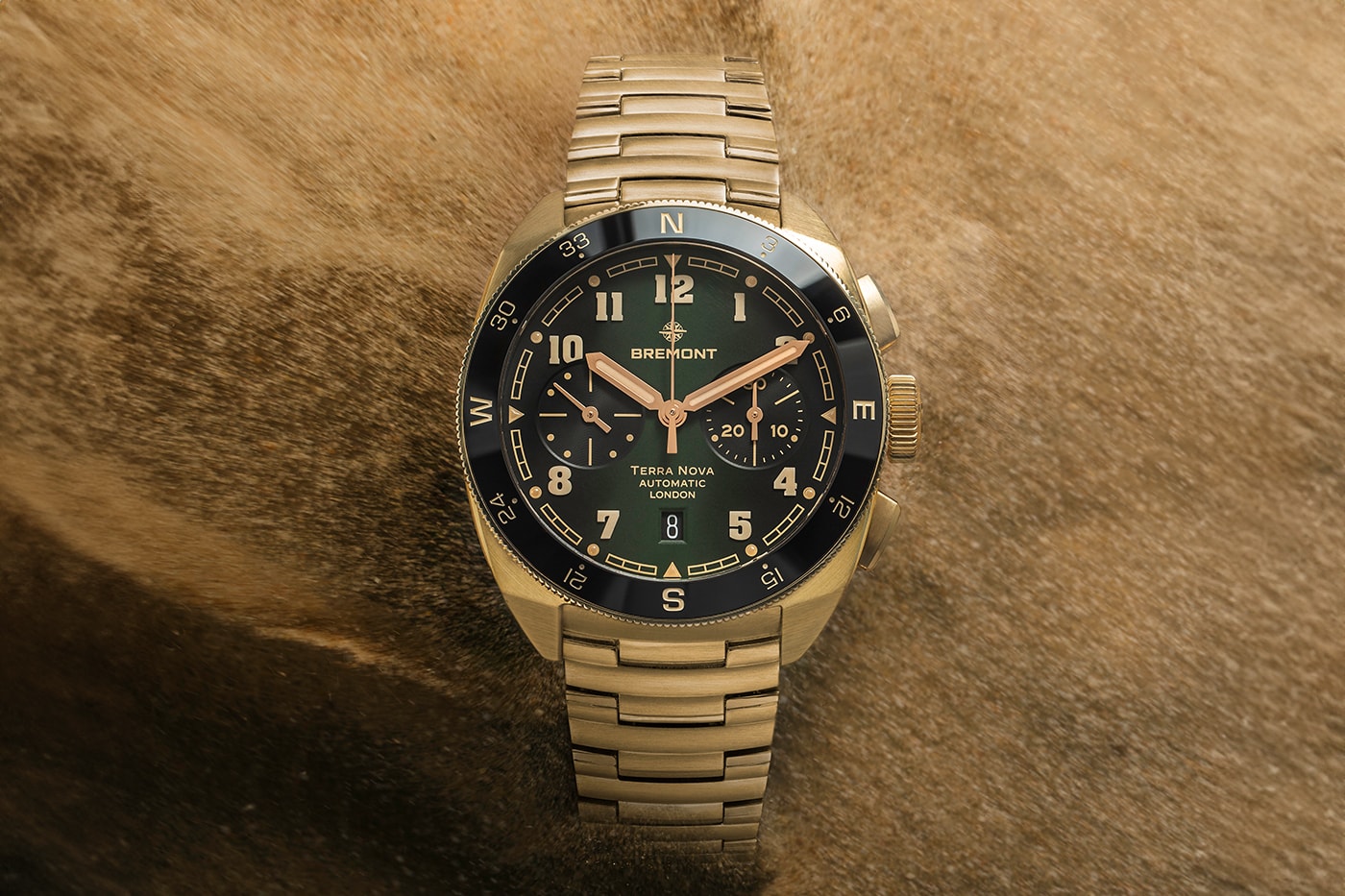 Bremont Terra Nova Bronze Collection Release Info Terra Nova 42.5mm Chronograph Bronze Terra Nova 40.5mm Turning Bezel Power Reserve Bronze Terra Nova 40.5mm Date Bronze