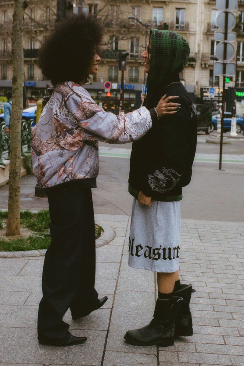 PLEASURES Presents SS25: Paris in Love collection release info spring summer 2025 drop lookbook valentines day france 