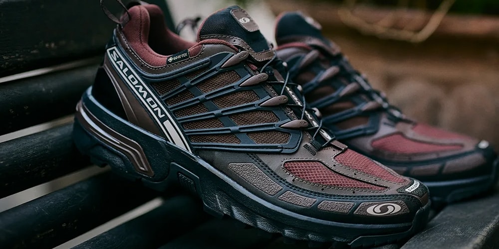 The Salomon ACS PRO GORE-TEX Surfaces in “Roasted Clay/Black”