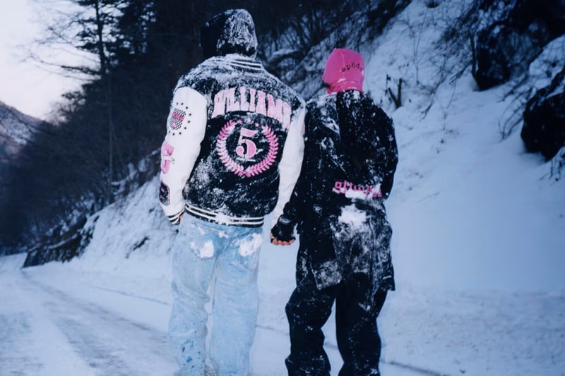 SP5DER Serves Up a Snowy SS25 Range collection spring summer 2025 lookbook winter young thug spider hoodie sweats sweatsuit graphic 