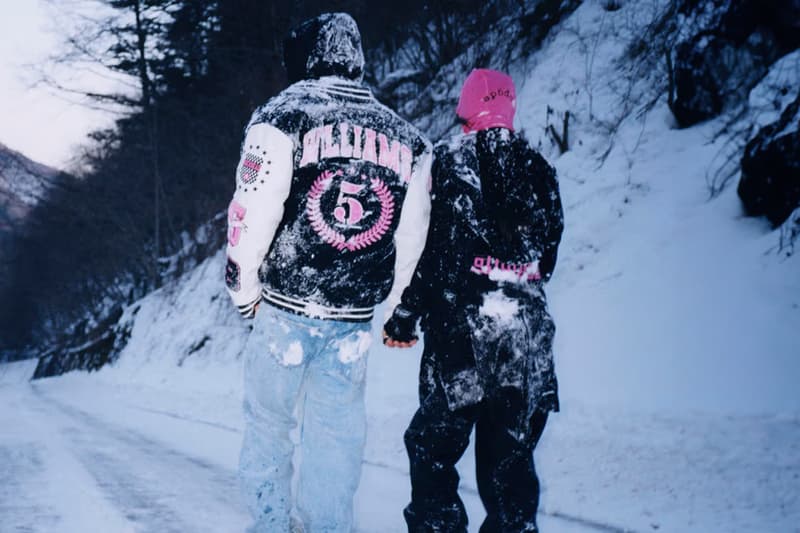 SP5DER Serves Up a Snowy SS25 Range collection spring summer 2025 lookbook winter young thug spider hoodie sweats sweatsuit graphic