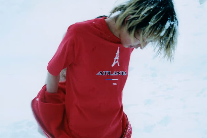 SP5DER Serves Up a Snowy SS25 Range collection spring summer 2025 lookbook winter young thug spider hoodie sweats sweatsuit graphic