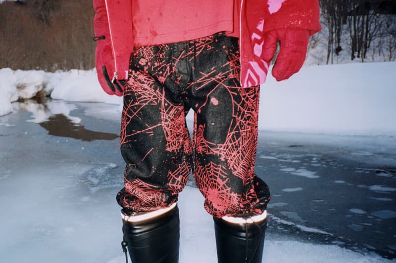 SP5DER Serves Up a Snowy SS25 Range collection spring summer 2025 lookbook winter young thug spider hoodie sweats sweatsuit graphic